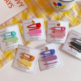 Pinzas para el cabello lindas y sencillas